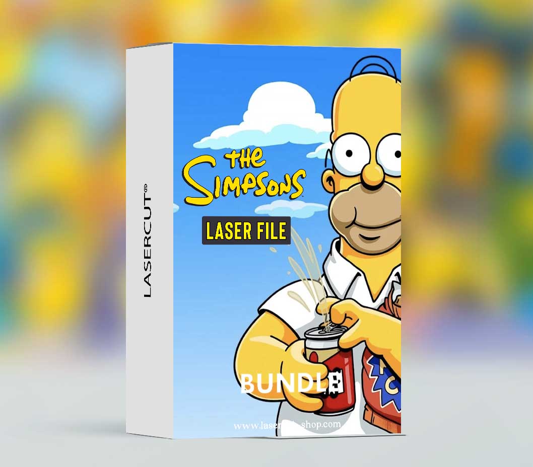 The Simpson Laser Cut File